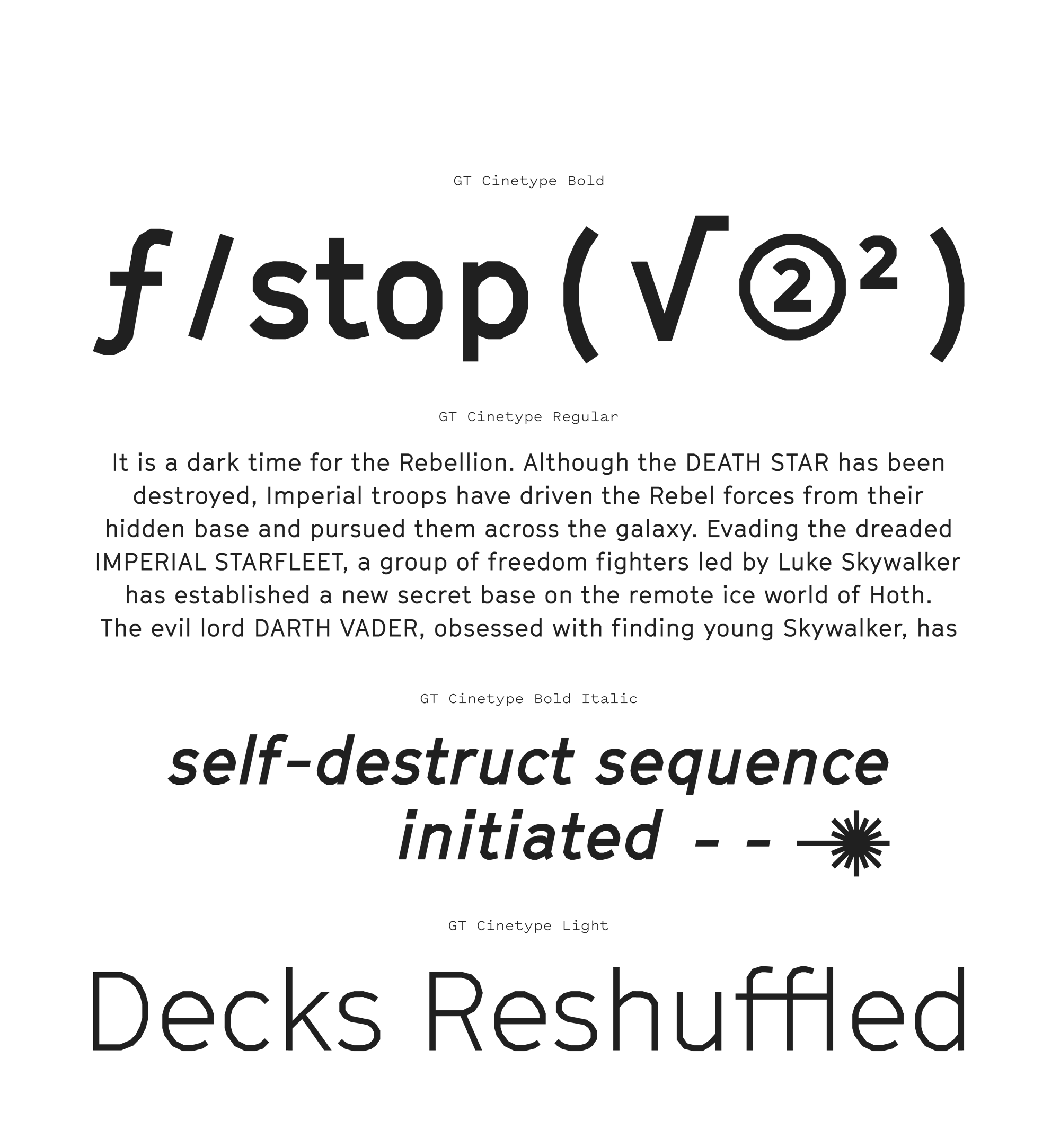 Font Review Journal Specimen 2