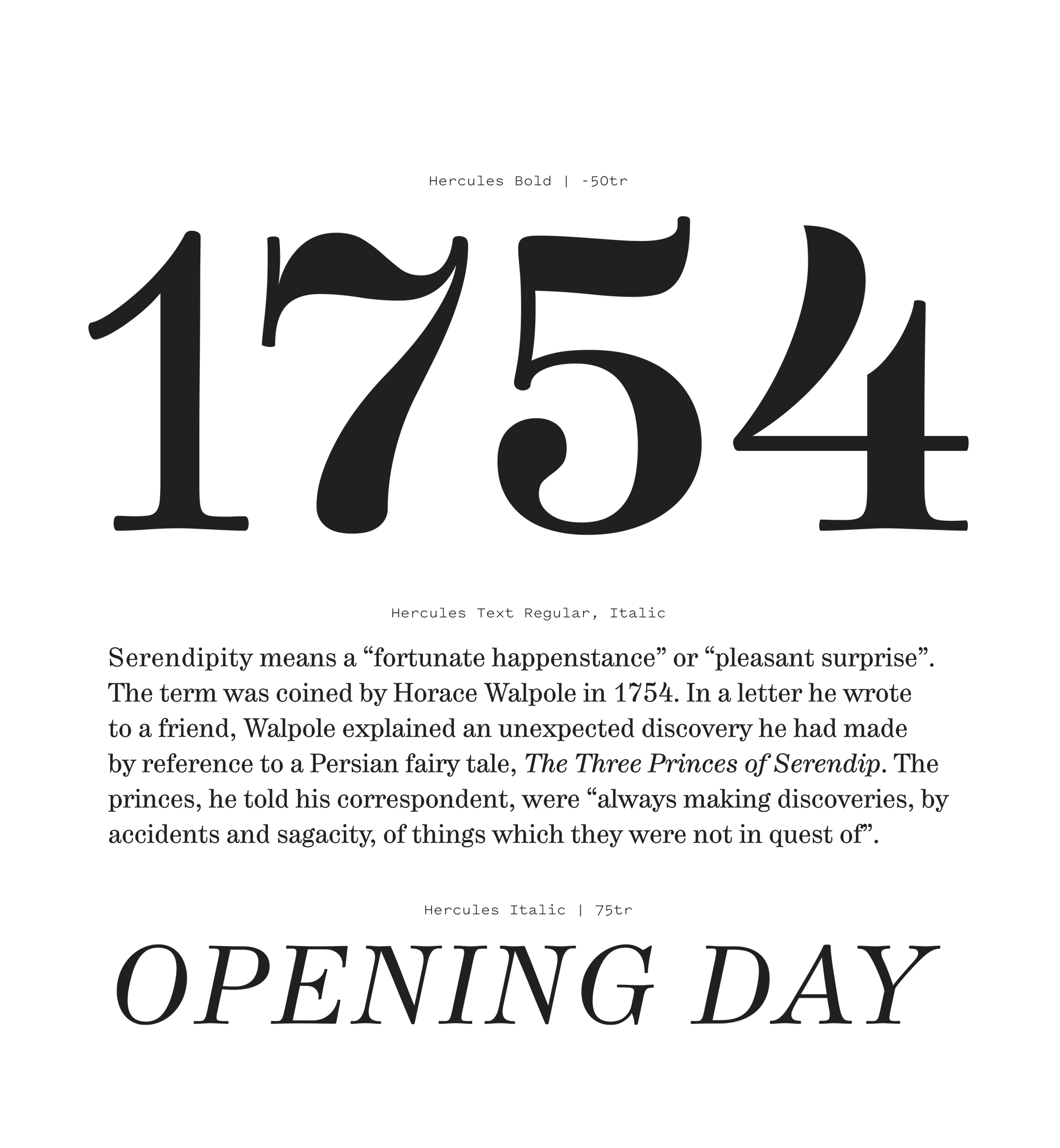 Font Review Journal Specimen 1