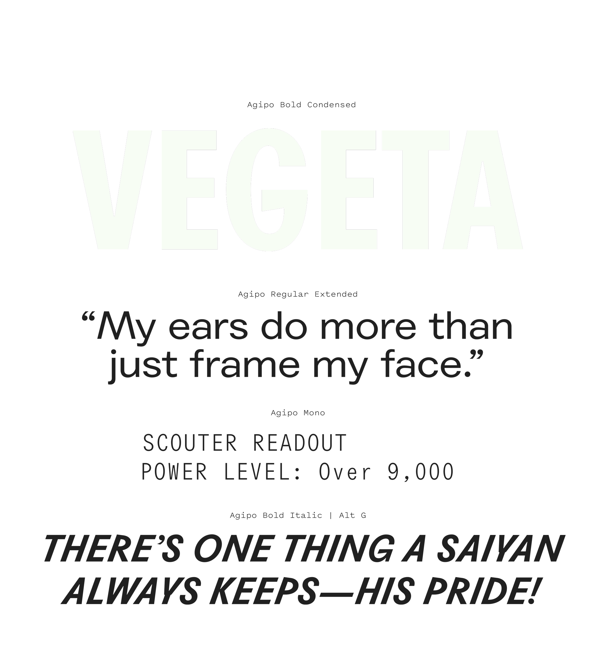 Font Review Journal Specimen 1